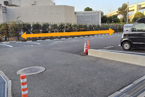 駐車場(みつたけ整形外科専用駐車場)※駐車場番号 110〜119